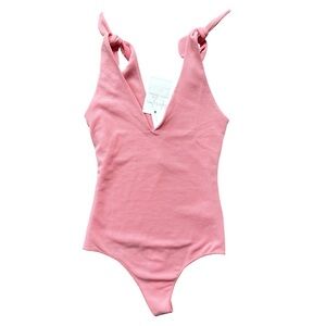 Show Me Your Mumu Kylo Bodysuit Blush Size XS